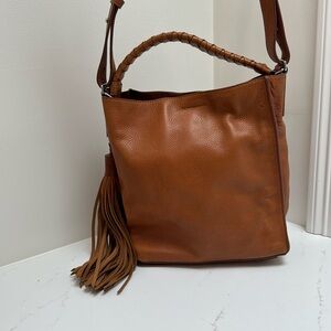 All Saints pebbled leather Crossbody bag